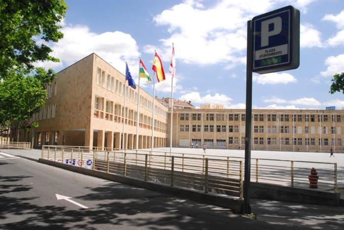 Apartamento Pleno Centro Junto Ayuntamiento Logroño Esterno foto