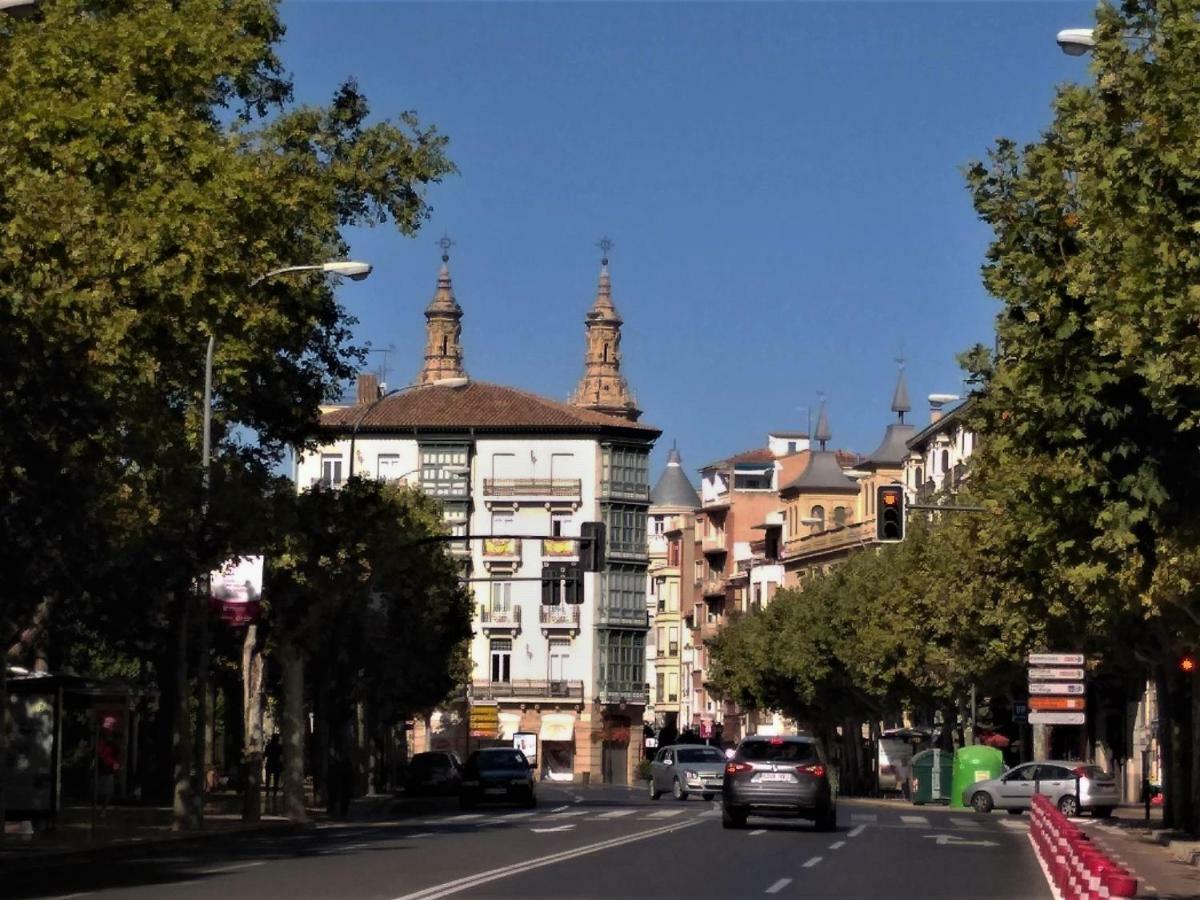 Apartamento Pleno Centro Junto Ayuntamiento Logroño Esterno foto