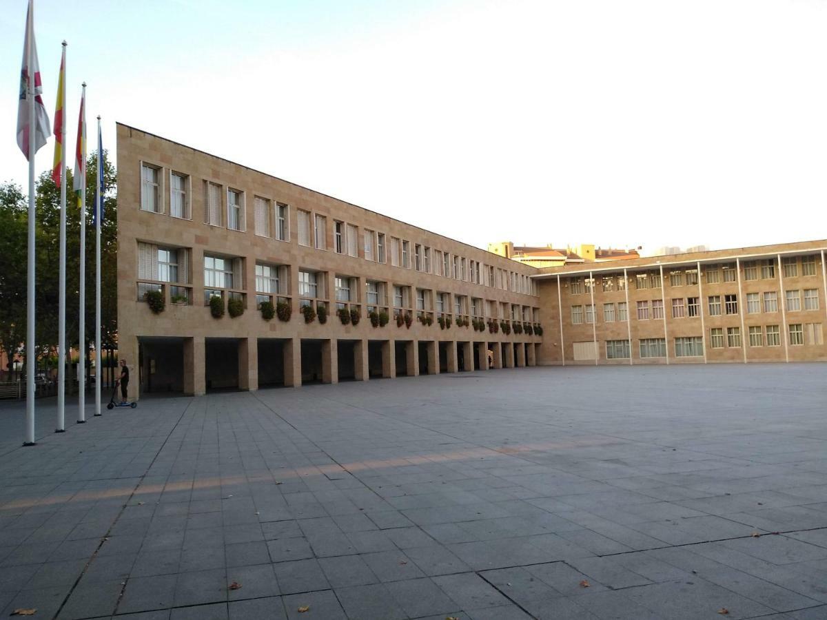 Apartamento Pleno Centro Junto Ayuntamiento Logroño Esterno foto